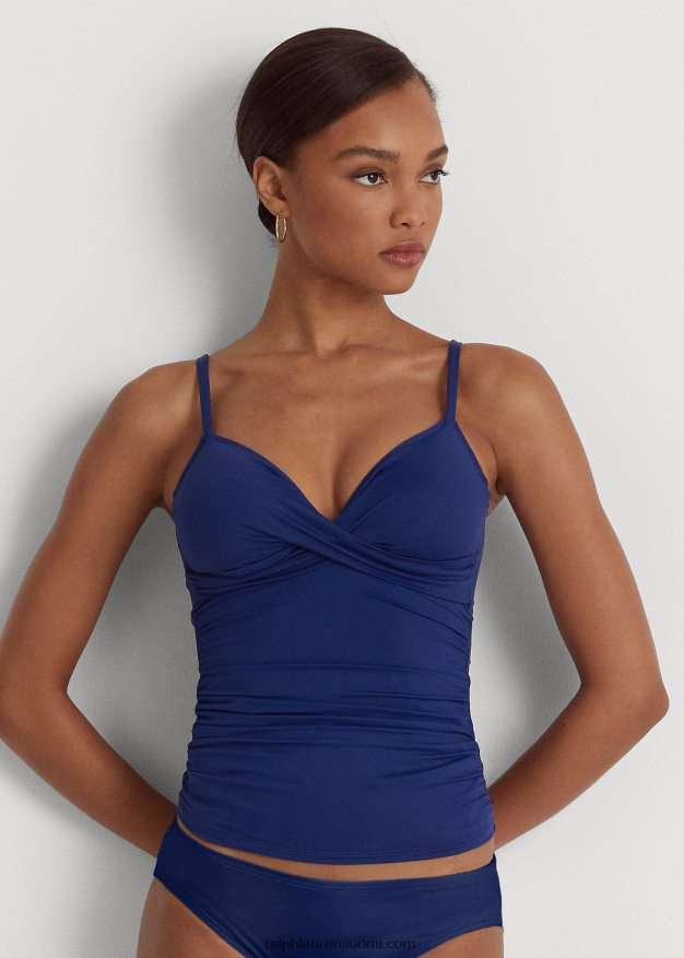 Ralph Lauren naiset surplice tankini 0Z24ZR4213 safiiri