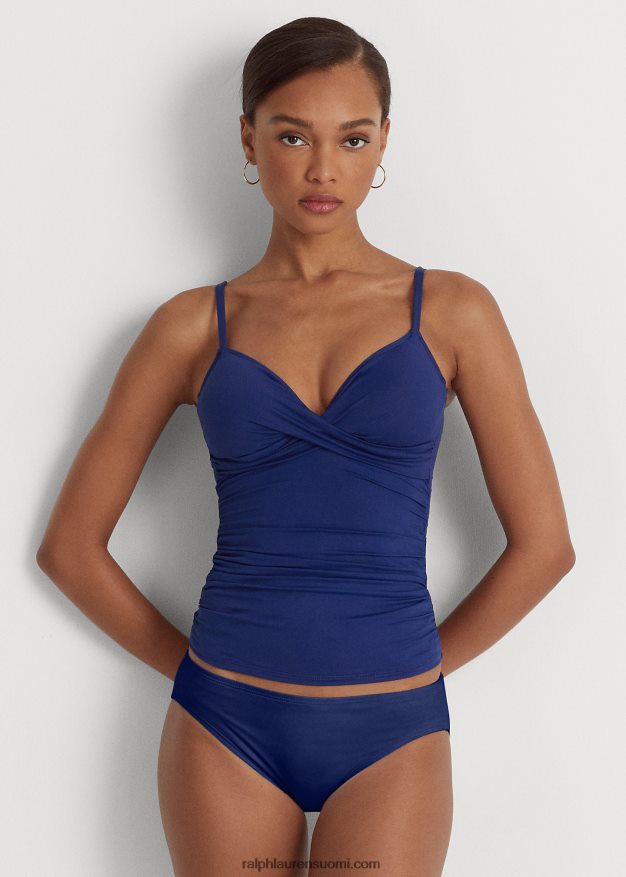Ralph Lauren naiset surplice tankini 0Z24ZR4213 safiiri