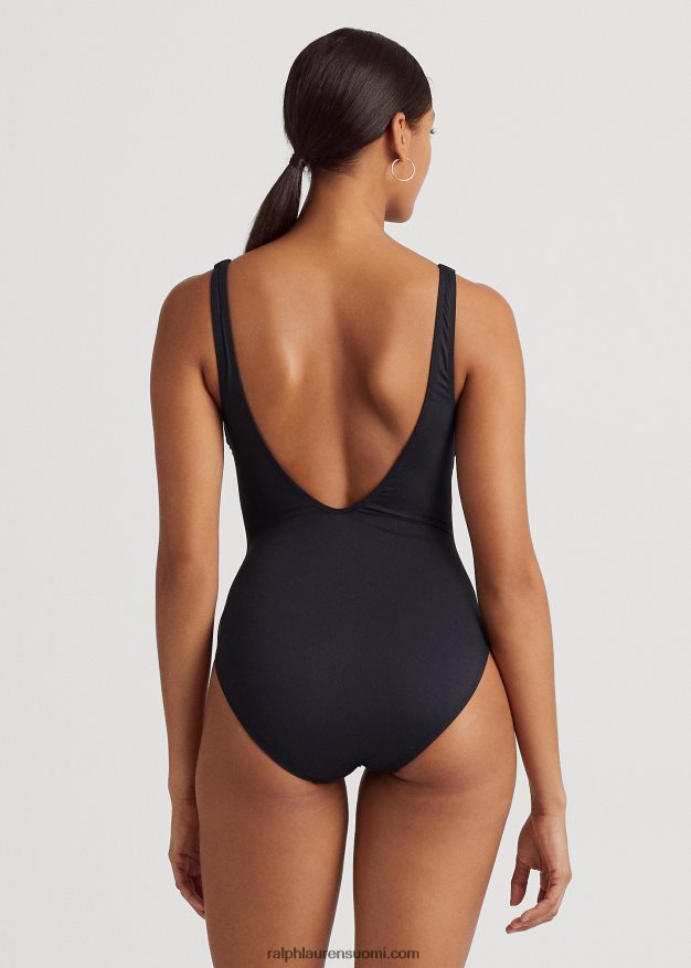 Ralph Lauren naiset vyö yksiosainen 0Z24ZR4187 musta