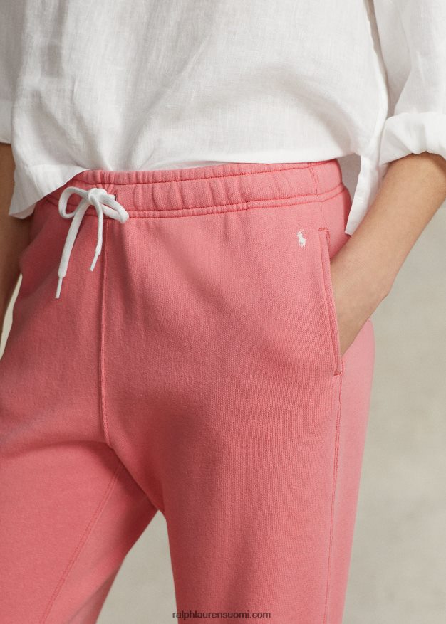 Ralph Lauren naiset fleece-urheiluhousut 0Z24ZR9103 dolce pinkki