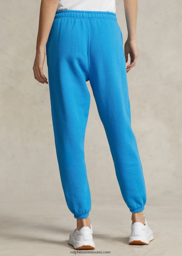 Ralph Lauren naiset fleece-urheiluhousut 0Z24ZR9107 jäätikön turkoosi