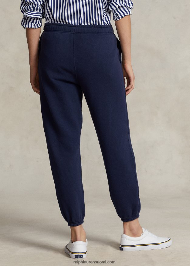 Ralph Lauren naiset fleece-urheiluhousut 0Z24ZR9108 risteilylaivasto