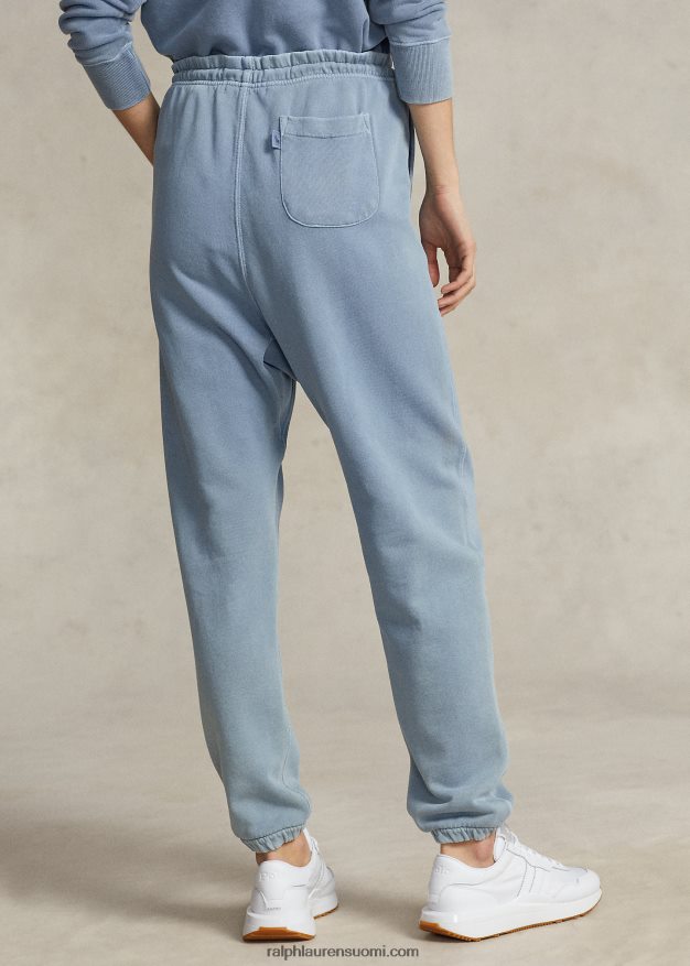 Ralph Lauren naiset luomupuuvillainen fleecejoggeri 0Z24ZR9194 indigo