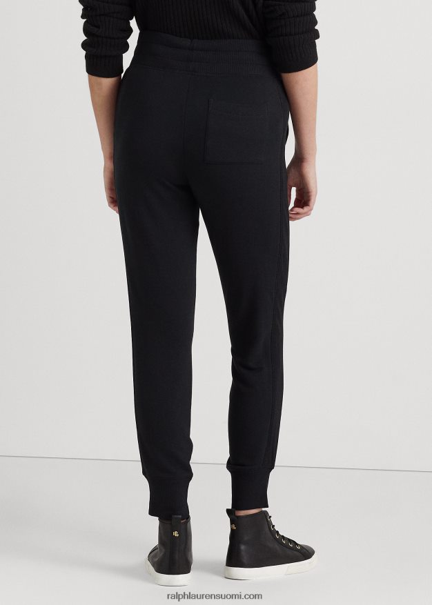 Ralph Lauren naiset neuloa lenkkeilyhousut 0Z24ZR4180 musta