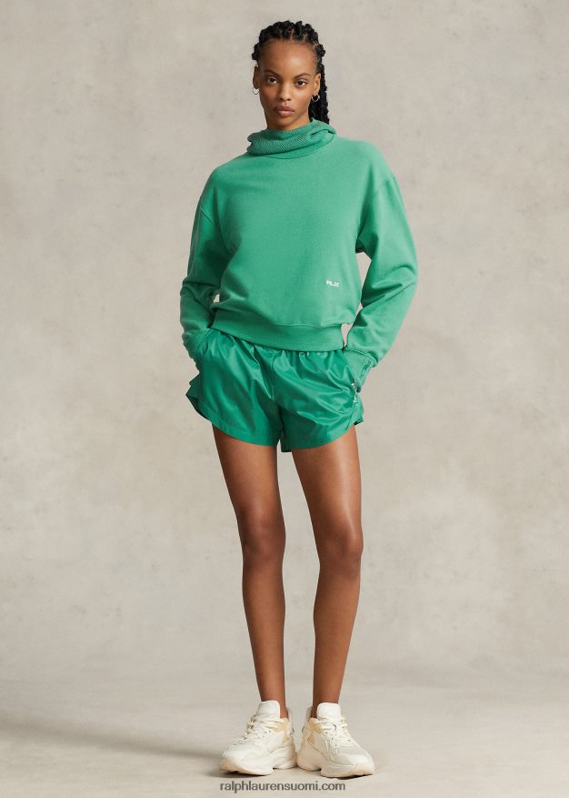Ralph Lauren naiset fleece crewneck collegepaita 0Z24ZR3082 lautan vihreä