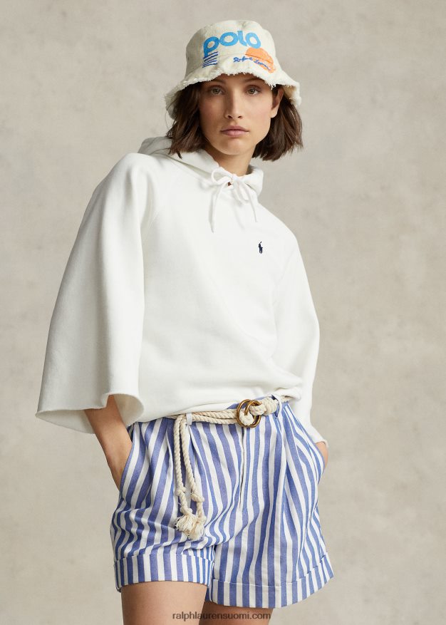 Ralph Lauren naiset fleecehuppari 0Z24ZR3068 kannenpesuaine valkoinen