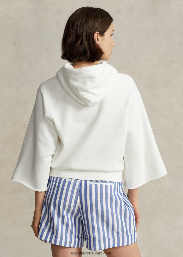 Ralph Lauren naiset fleecehuppari 0Z24ZR3068 kannenpesuaine valkoinen