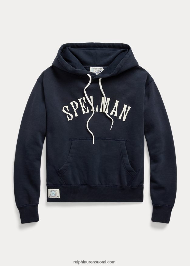 Ralph Lauren naiset spelman-kokoelman logohuppari 0Z24ZR3314 lentäjän laivasto
