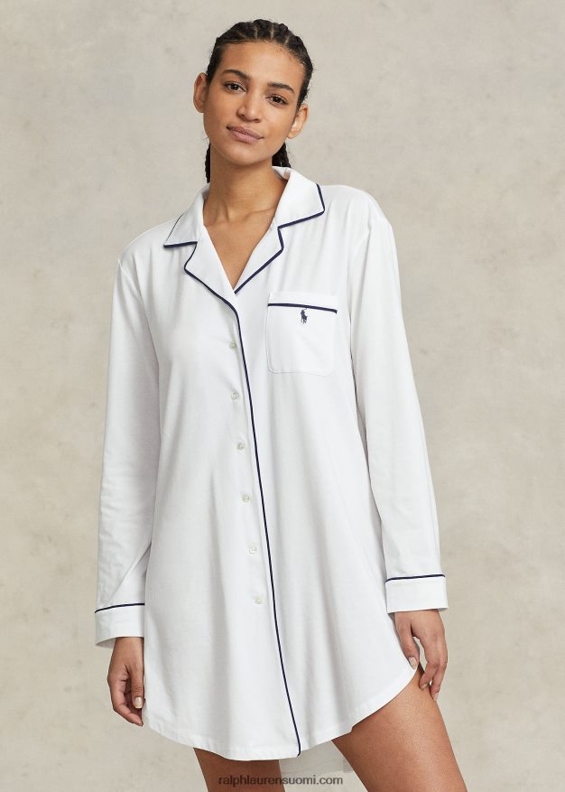Ralph Lauren naiset jersey unipaita 0Z24ZR3011 valkoinen pilvi