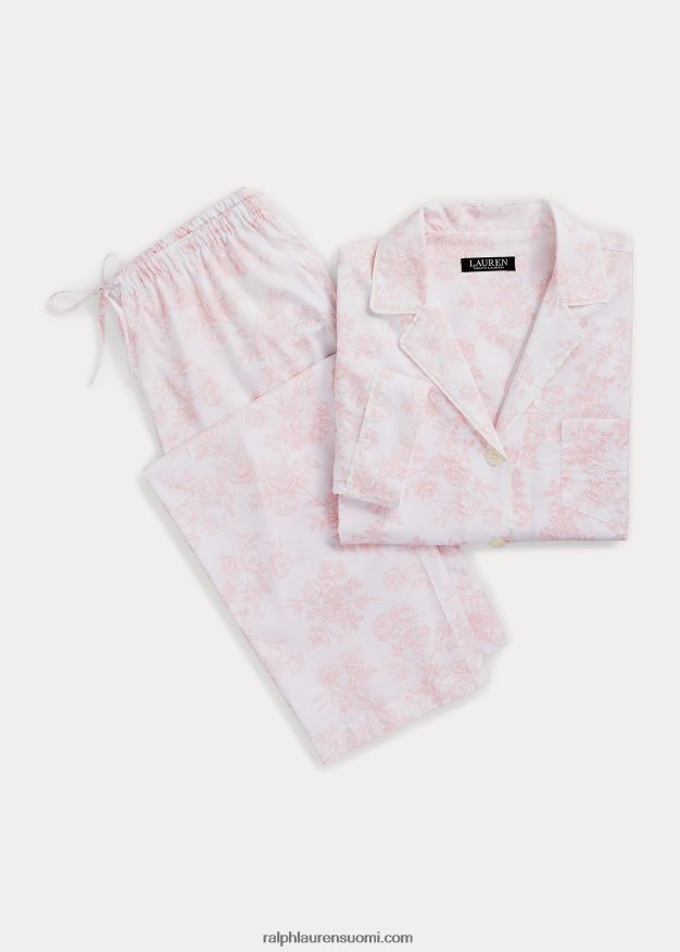 Ralph Lauren naiset kukkapopliininukkusetti 0Z24ZR4465 ruusu kukkainen