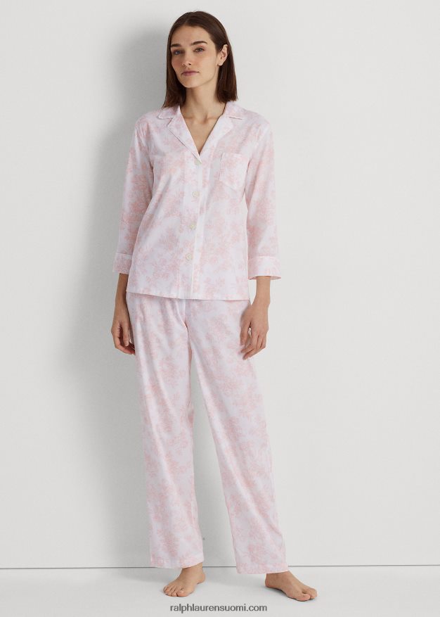 Ralph Lauren naiset kukkapopliininukkusetti 0Z24ZR4465 ruusu kukkainen