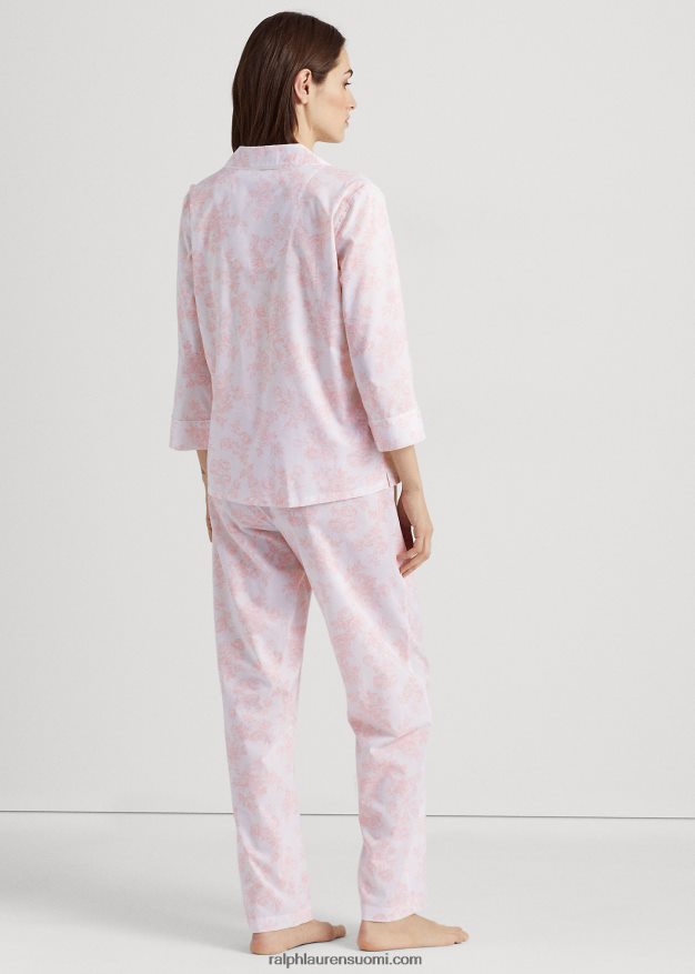 Ralph Lauren naiset kukkapopliininukkusetti 0Z24ZR4465 ruusu kukkainen