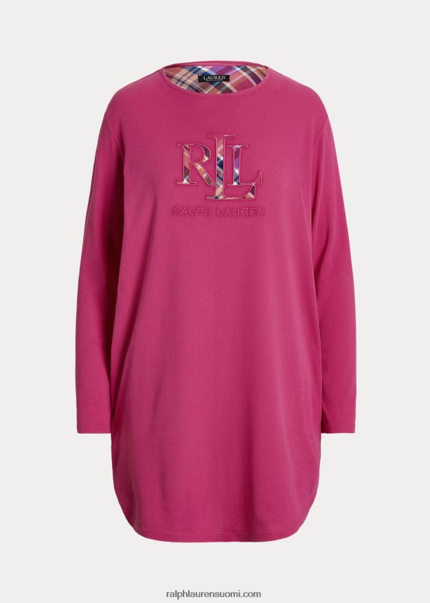 Ralph Lauren naiset logolla neulottu unipaita 0Z24ZR9575 fuschia