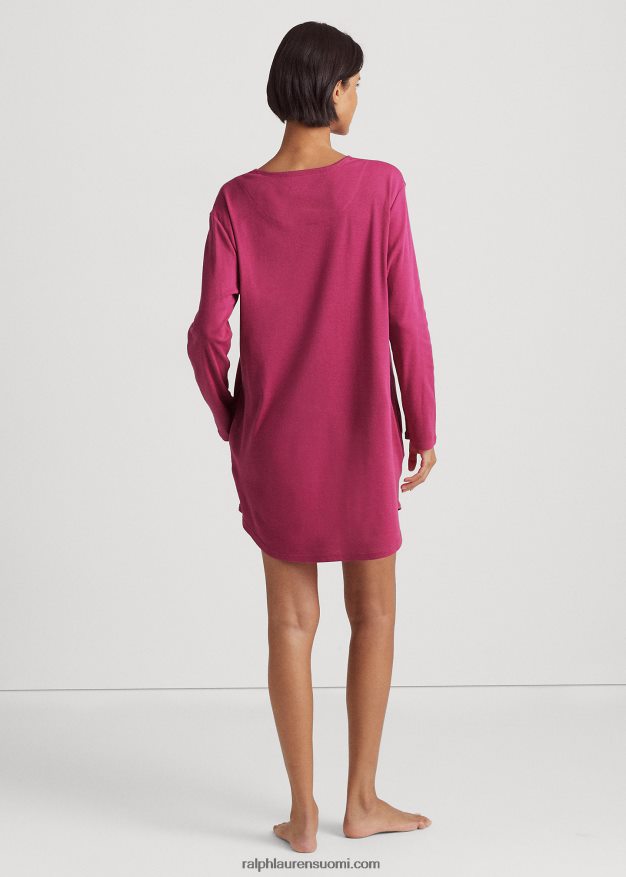 Ralph Lauren naiset logolla neulottu unipaita 0Z24ZR9575 fuschia