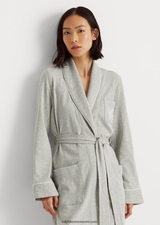 Ralph Lauren naiset lyhyt huivikaulus kaapu 0Z24ZR4238 kanervanharmaa