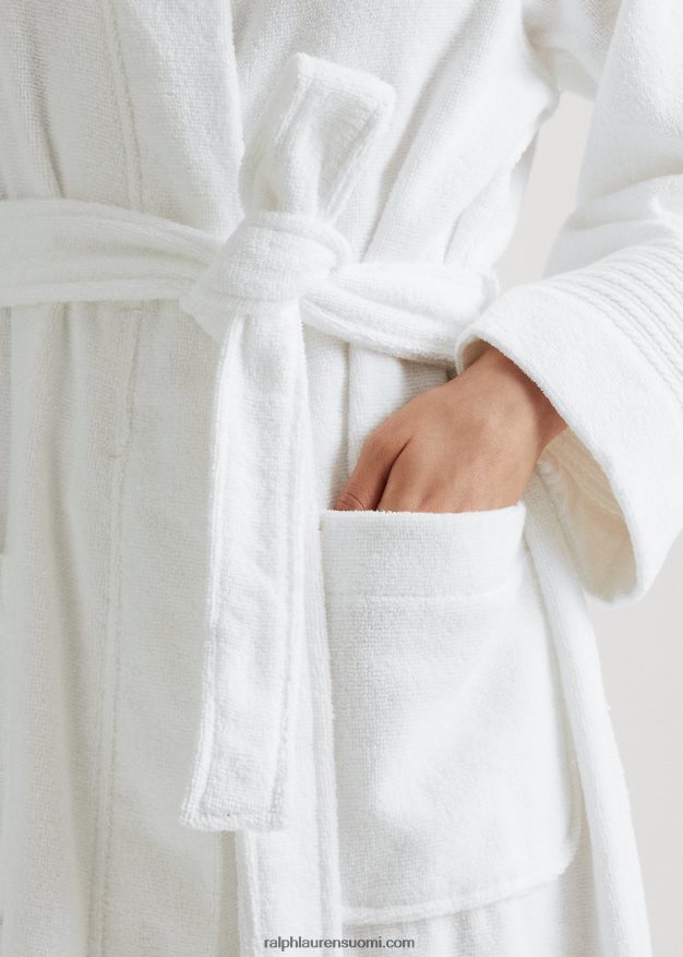 Ralph Lauren naiset mittatilaustyönä puuvillafroteeta 0Z24ZR4225 valkoinen