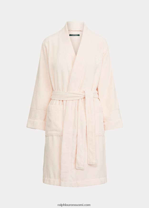 Ralph Lauren naiset puuvillainen froteetakainen 0Z24ZR4252 vaalea pinkki