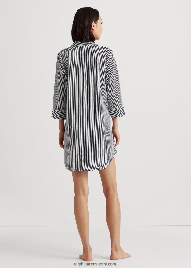 Ralph Lauren naiset puuvillainen unipaita 0Z24ZR4243 laivasto