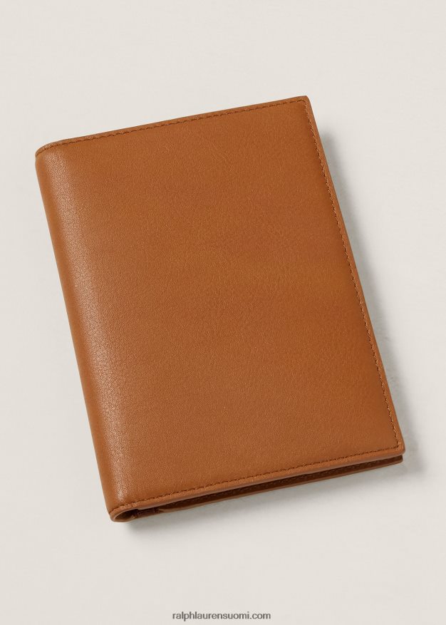 Ralph Lauren sukupuolineutraali buckley golf -tuloskorttikotelon lahjasetti 0Z24ZR9052 ruskea