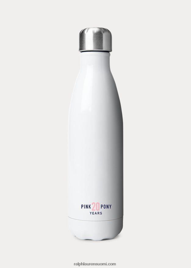 Ralph Lauren sukupuolineutraali ponin vesipullo 0Z24ZR8820 pinkki ja valkoinen