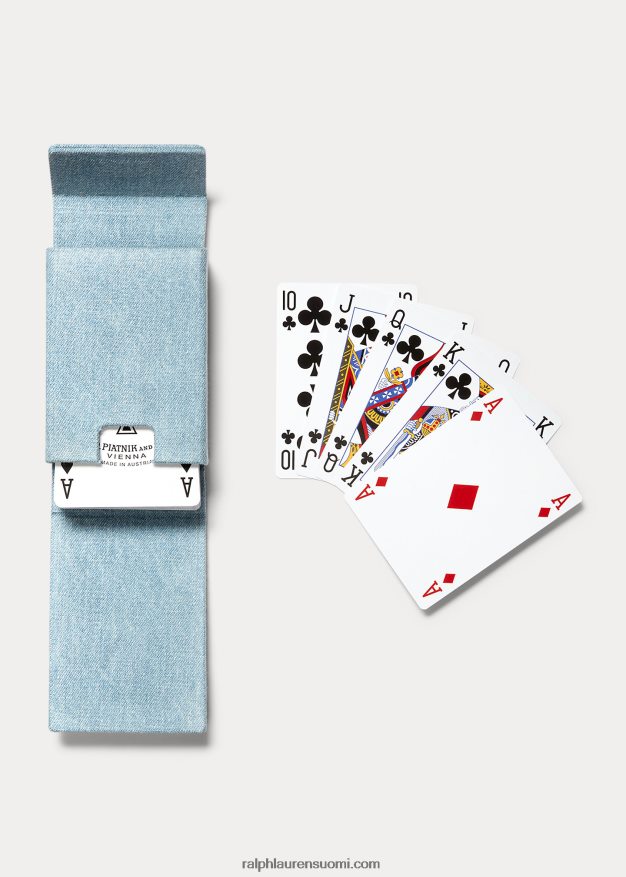 Ralph Lauren sukupuolineutraali poolokarhu korttisetti 0Z24ZR2699 denim