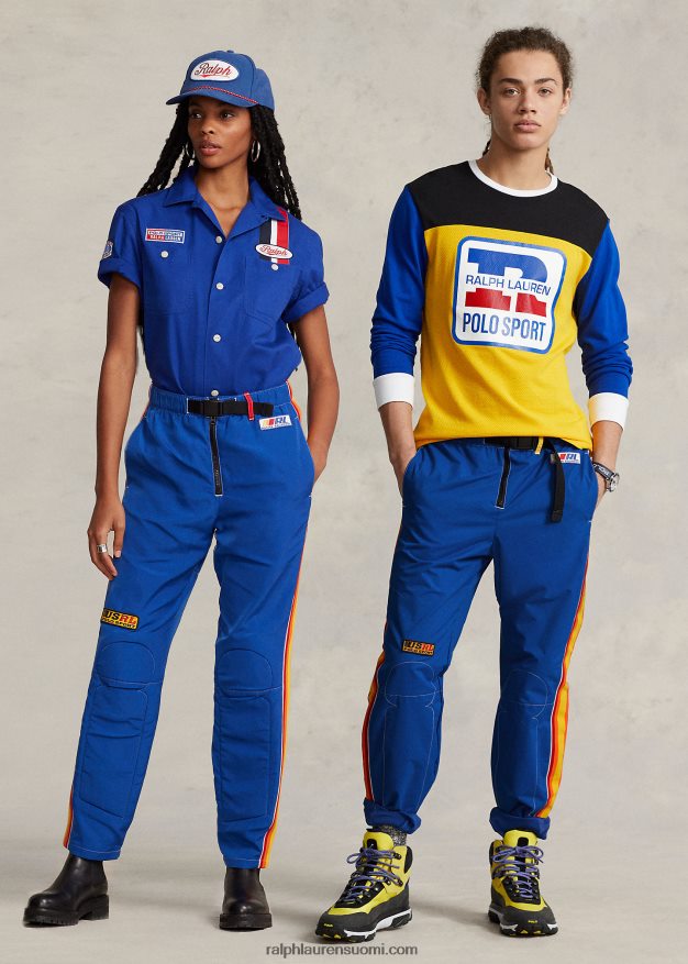 Ralph Lauren sukupuolineutraali polo sport bmx housut 0Z24ZR146 safiiritähti multi