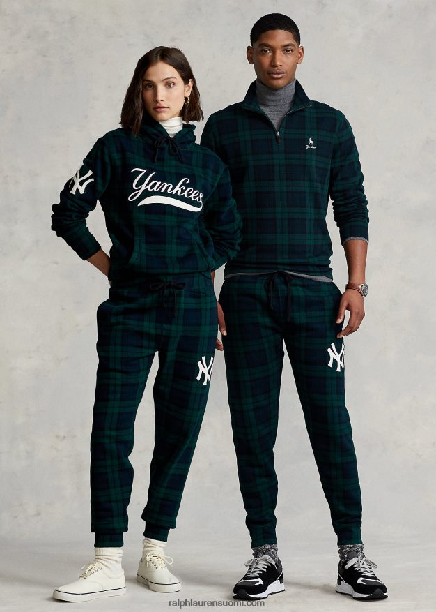 sukupuolineutraali polo ralph lauren yankees ruudullinen housut 0Z24ZR3430