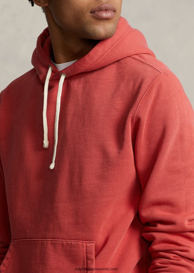 Ralph Lauren sukupuolineutraali fleecehuppari 0Z24ZR3409 viesti punainen