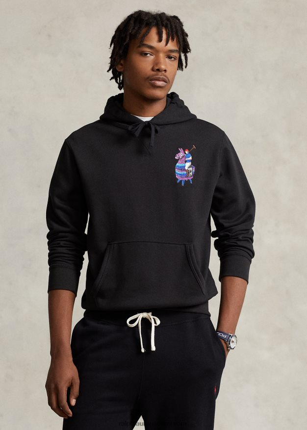 sukupuolineutraali polo ralph lauren x fortnite -huppari 0Z24ZR3429 musta
