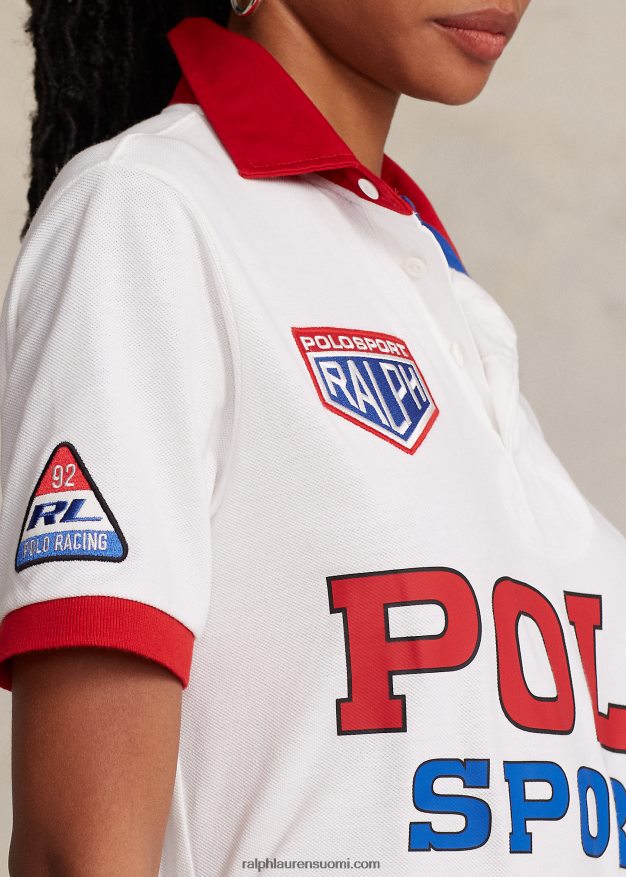 Ralph Lauren sukupuolineutraali klassinen istuva poolo sport mesh rugbypaita 0Z24ZR971 klassinen oxford valkoinen