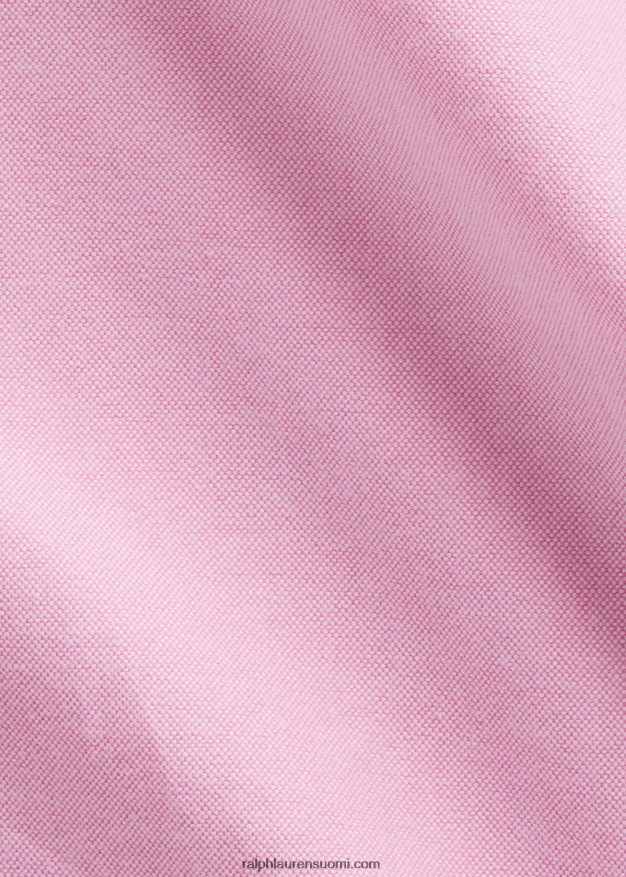 Ralph Lauren sukupuolineutraali räätälöity oxford-paita 0Z24ZR936 uusi ruusu