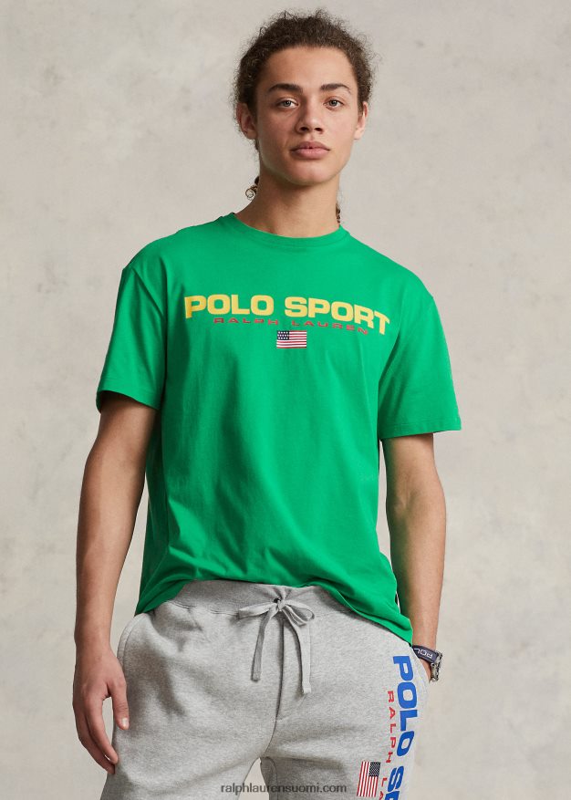 Ralph Lauren sukupuolineutraali klassinen istuvuus polo sport jersey t-paita 0Z24ZR3416 varsi