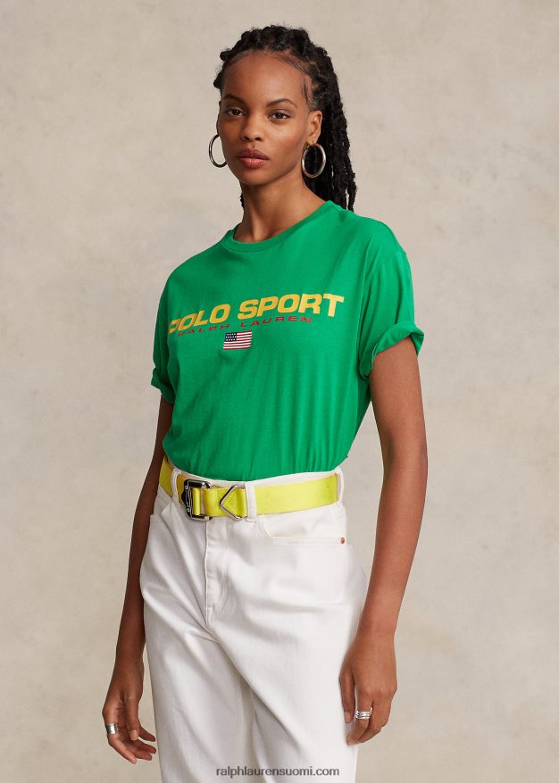 Ralph Lauren sukupuolineutraali klassinen istuvuus polo sport jersey t-paita 0Z24ZR3416 varsi