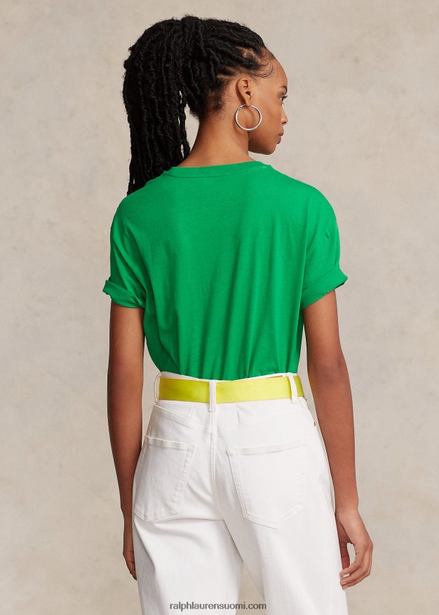 Ralph Lauren sukupuolineutraali klassinen istuvuus polo sport jersey t-paita 0Z24ZR3416 varsi