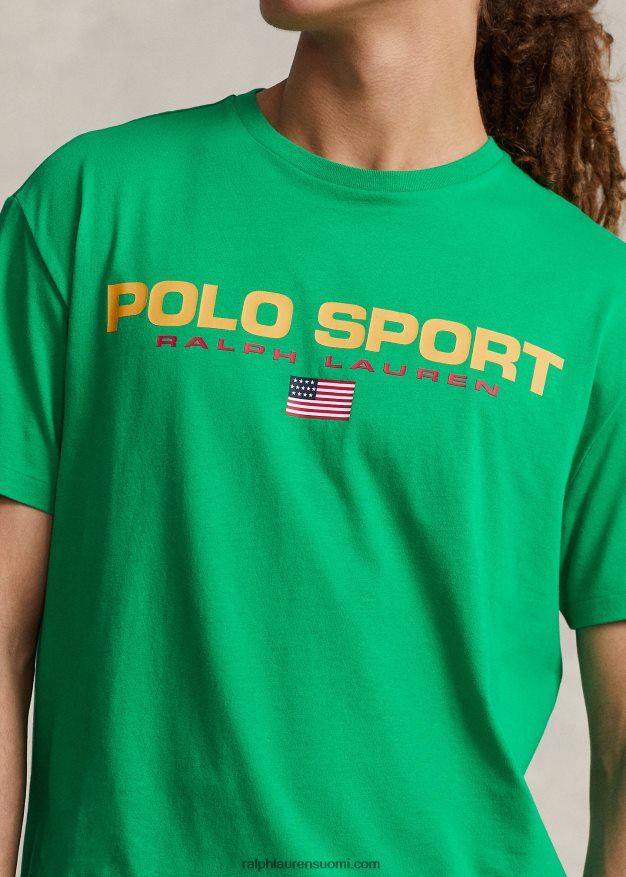 Ralph Lauren sukupuolineutraali klassinen istuvuus polo sport jersey t-paita 0Z24ZR3416 varsi
