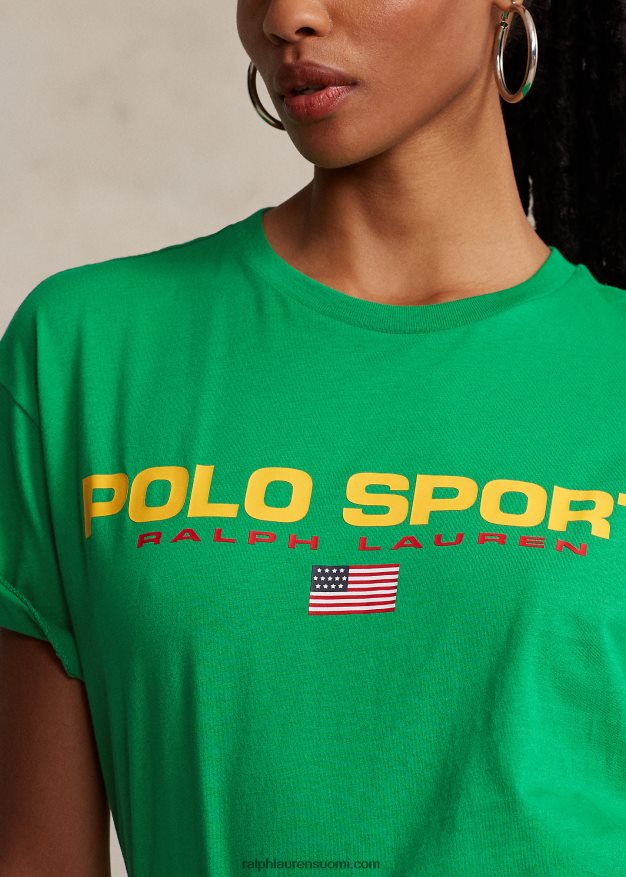 Ralph Lauren sukupuolineutraali klassinen istuvuus polo sport jersey t-paita 0Z24ZR3416 varsi