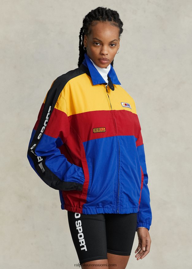 Ralph Lauren sukupuolineutraali polo sport bmx takki 0Z24ZR3410 safiiritähti multi