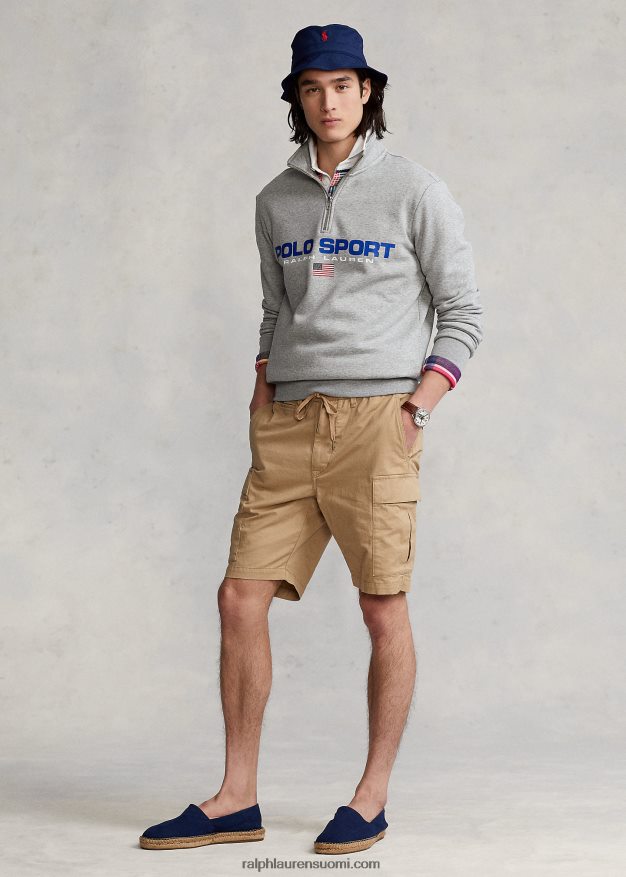 Ralph Lauren sukupuolineutraali polo sport fleece-huppari 0Z24ZR1304