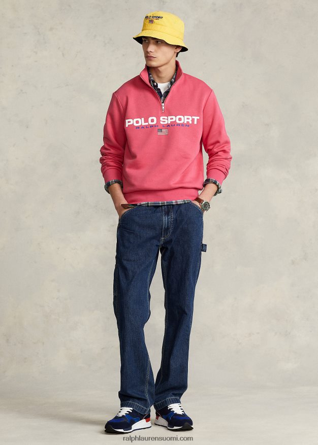 Ralph Lauren sukupuolineutraali polo sport fleece-huppari 0Z24ZR1305