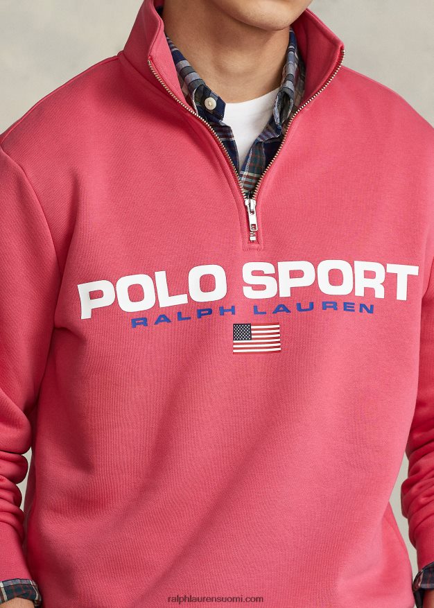Ralph Lauren sukupuolineutraali polo sport fleece-huppari 0Z24ZR1305