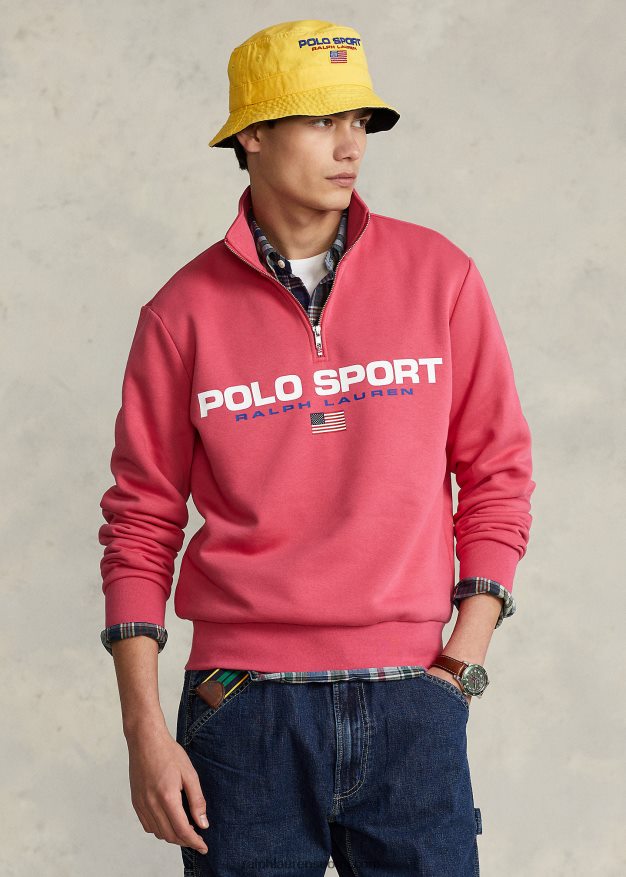 Ralph Lauren sukupuolineutraali polo sport fleece-huppari 0Z24ZR1305