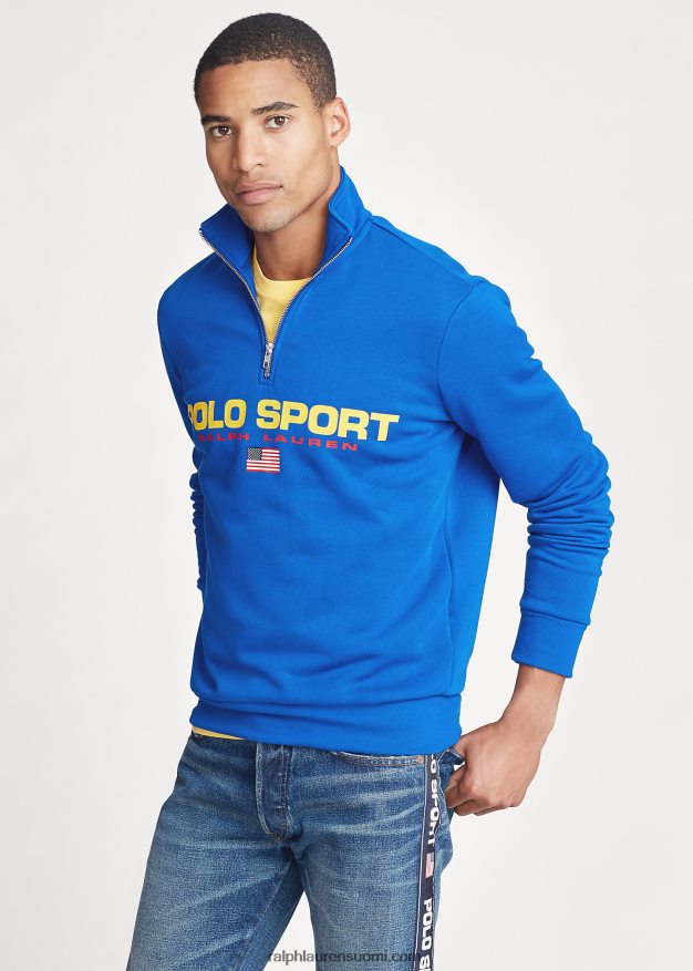 Ralph Lauren sukupuolineutraali polo sport fleece-huppari 0Z24ZR1307