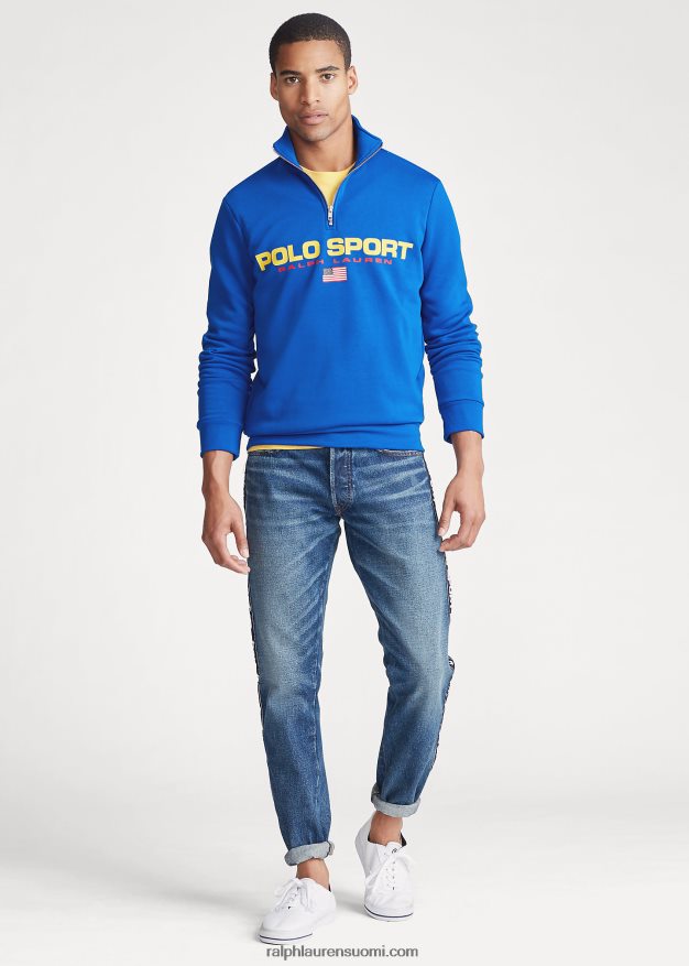 Ralph Lauren sukupuolineutraali polo sport fleece-huppari 0Z24ZR1307
