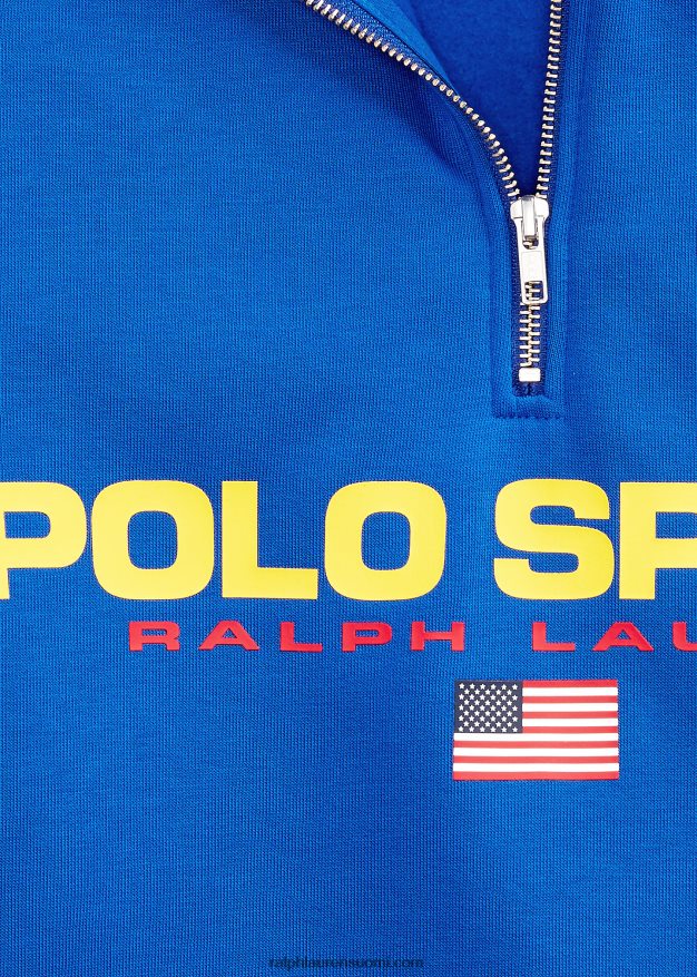 Ralph Lauren sukupuolineutraali polo sport fleece-huppari 0Z24ZR1307