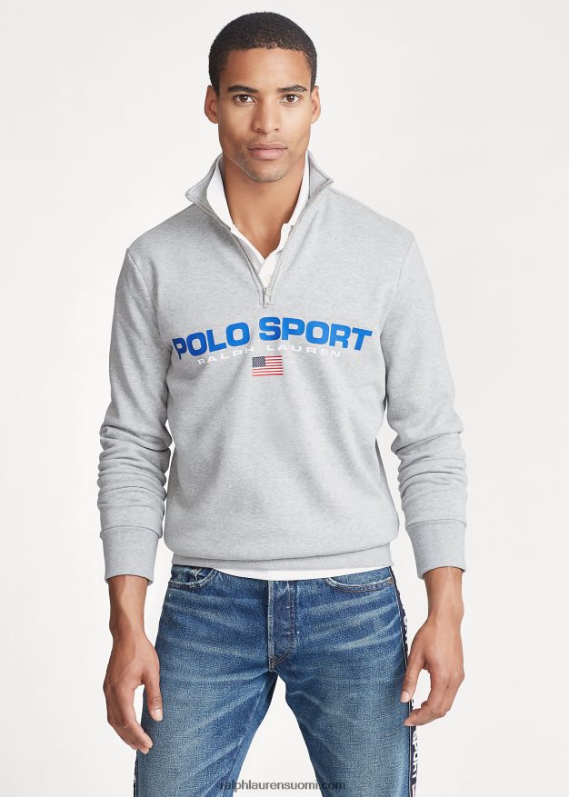Ralph Lauren sukupuolineutraali polo sport fleece-huppari 0Z24ZR1308