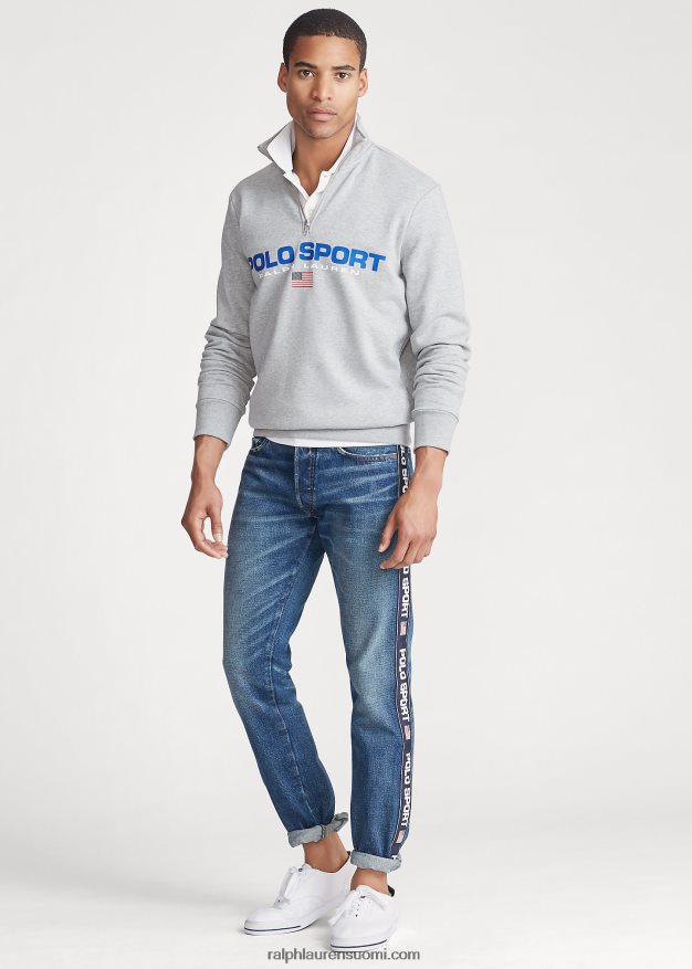 Ralph Lauren sukupuolineutraali polo sport fleece-huppari 0Z24ZR1308