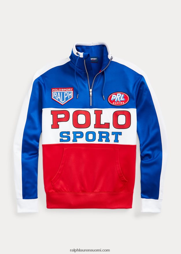 Ralph Lauren sukupuolineutraali polo sport fleece-huppari 0Z24ZR3427 safiiritähti multi