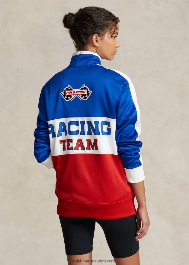 Ralph Lauren sukupuolineutraali polo sport fleece-huppari 0Z24ZR3427 safiiritähti multi