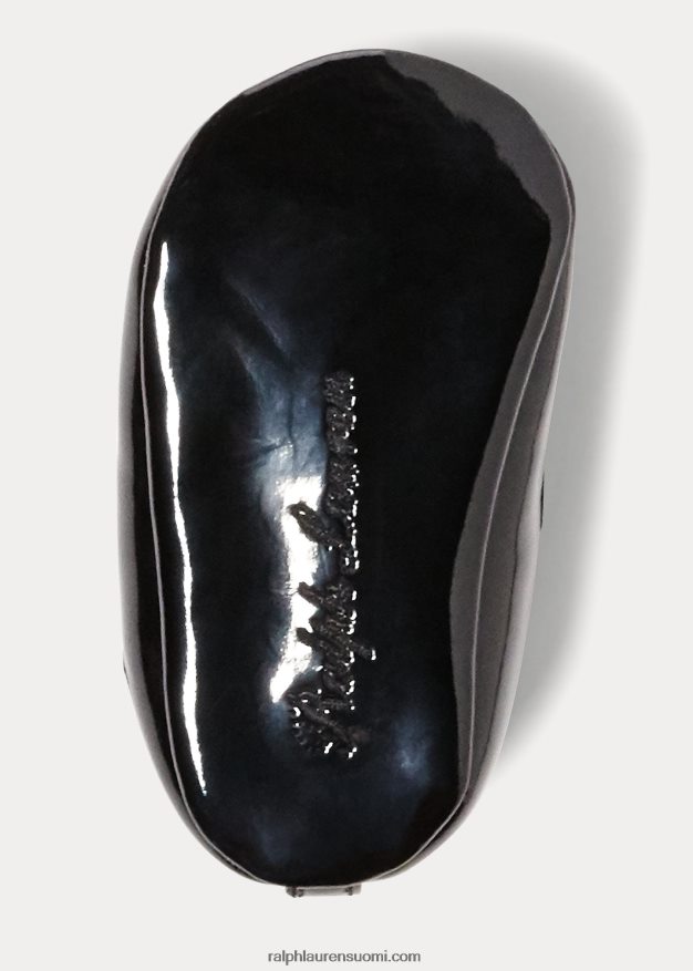 Ralph Lauren vauva allie keinonahkainen balettitaso 0Z24ZR8137 musta patentti