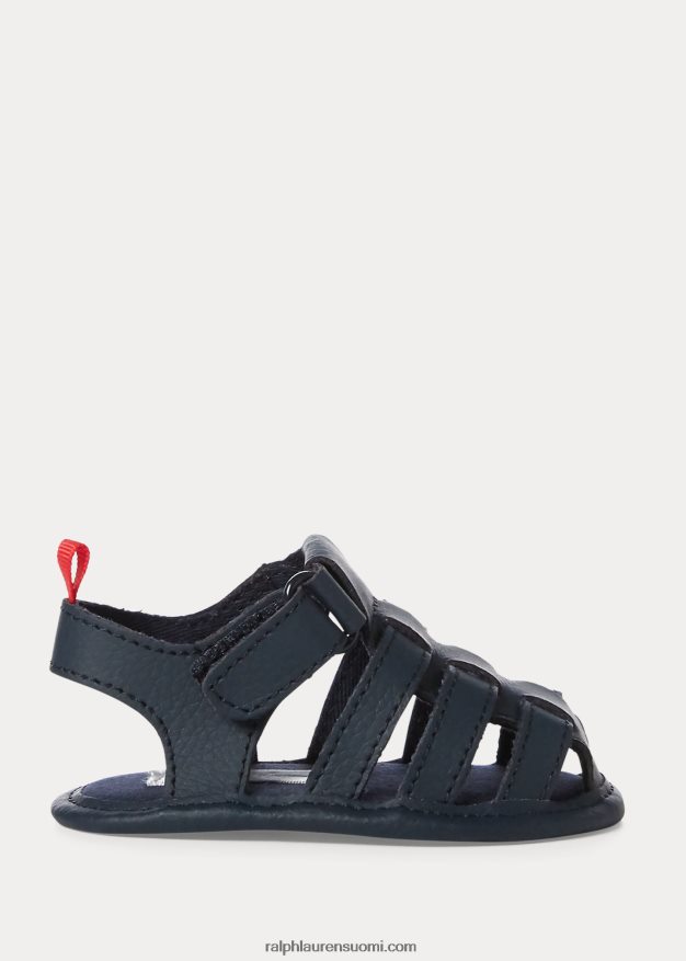 Ralph Lauren vauva darrell ii nahkainen sandaali 0Z24ZR8126 laivasto